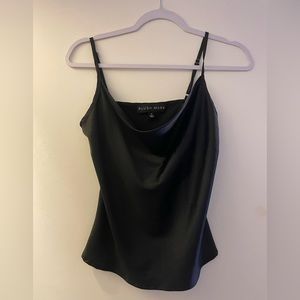 Silk Black Tank